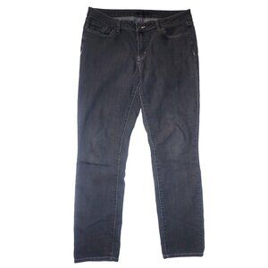 Prana Jeans Women 14 Gray Casual Classic Straight‎ Leg Hiking Trail 32 x 31